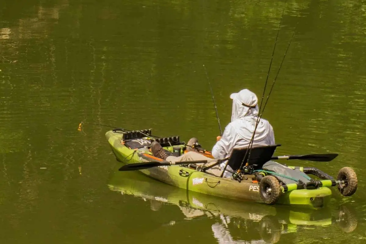 how to use kayak i bought in fishing planet