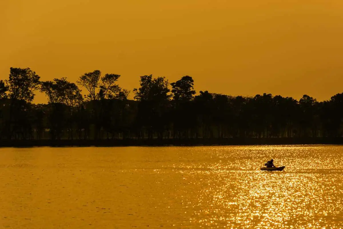 Photo of Kayak at Sunset