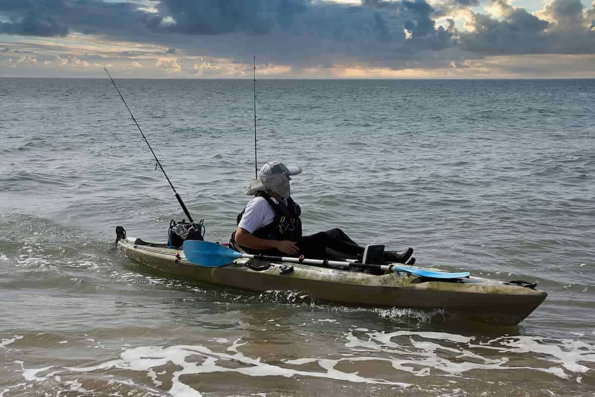 Photo of Kayak Fisherman on Big Water