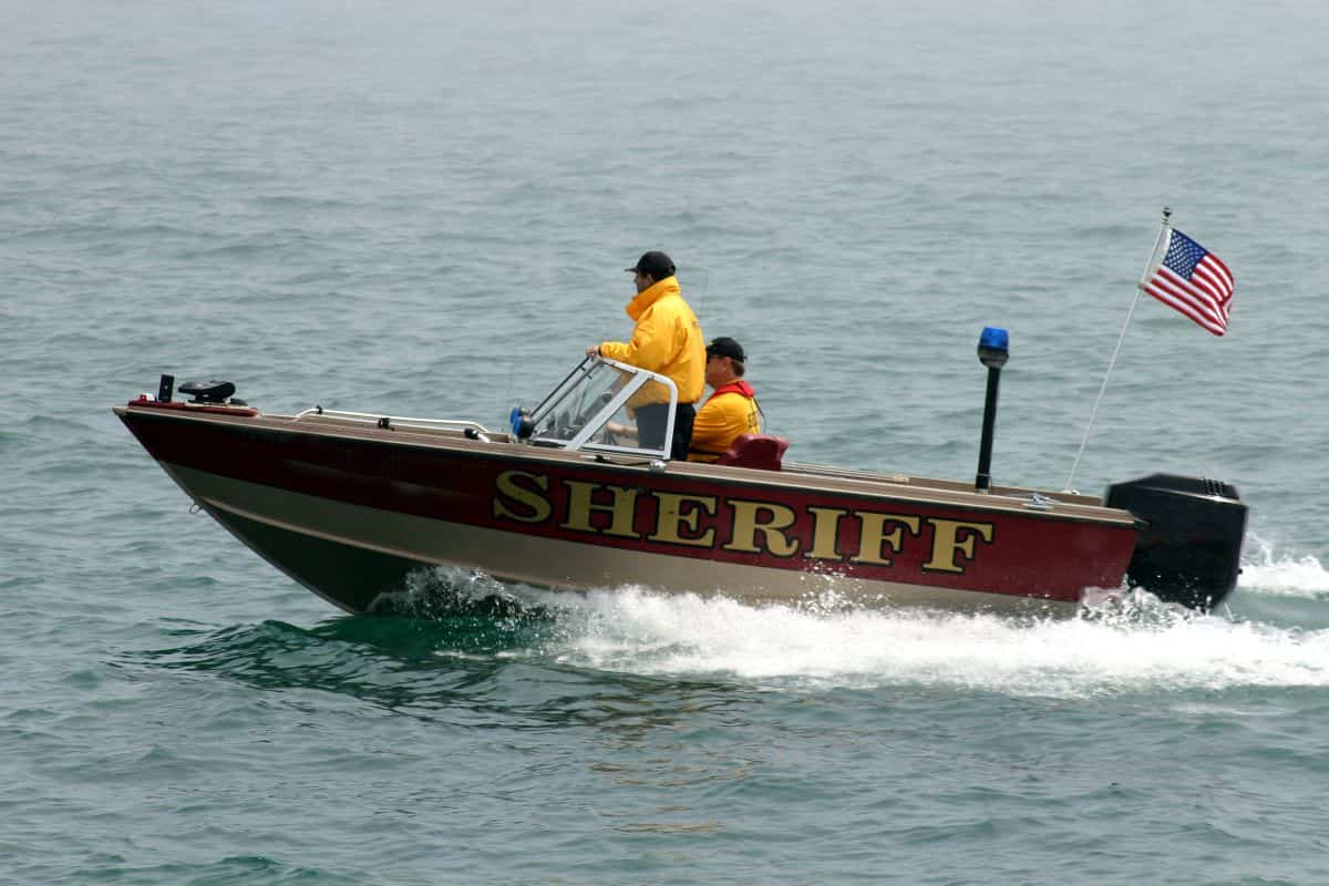 Photo of Sheriff Boat on Water